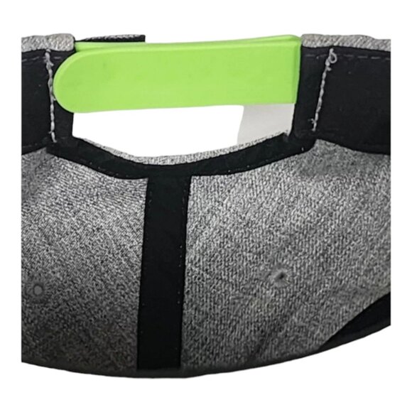 Get Your Hooey Snapback Hat Embroidered Cowboy Logo Gray & Purple - Picture 7 of 9